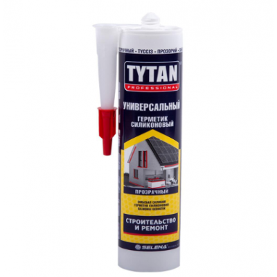 Герметик силиконовый универсальный Tytan Professional 280 мл прозрачный